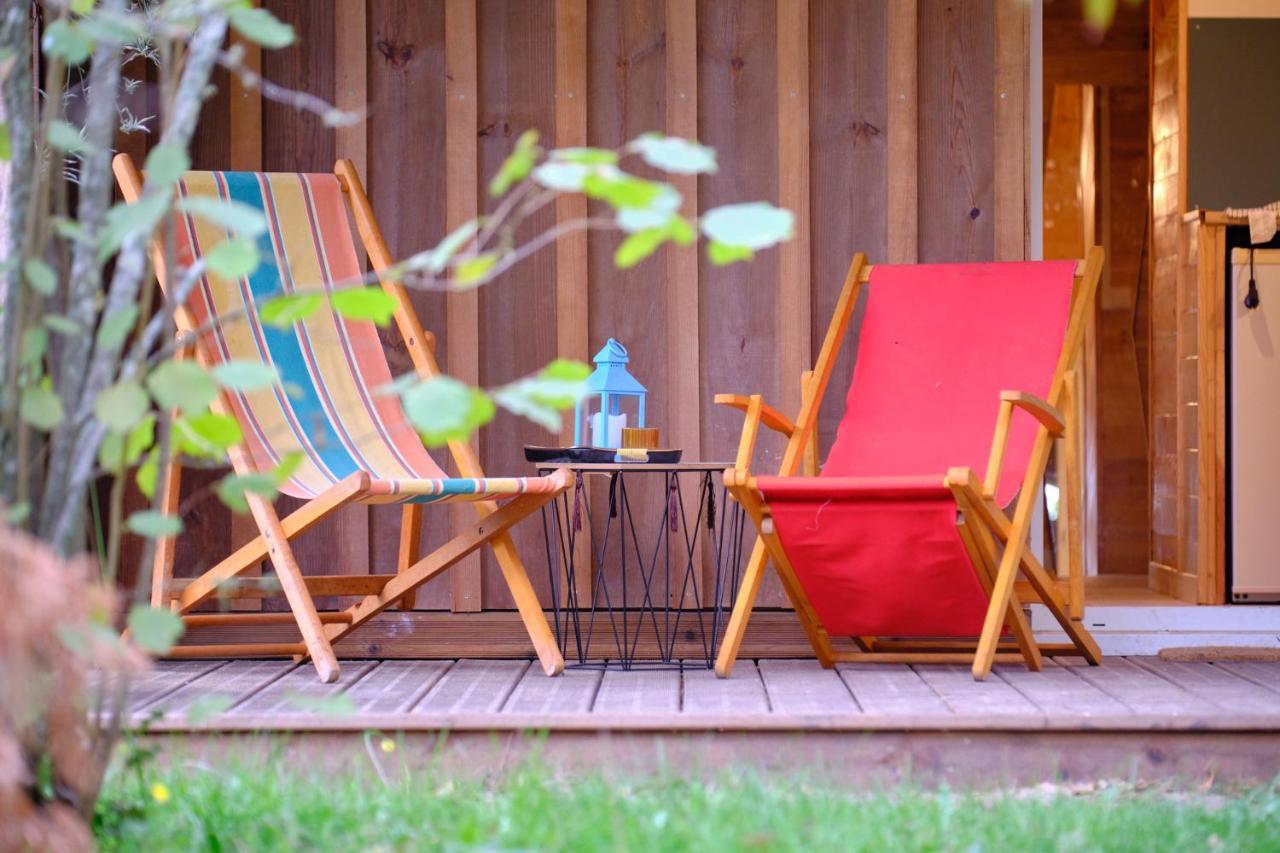 Cabane Au Milieu Des Pins - Domaine Temali Labouheyre Exteriér fotografie